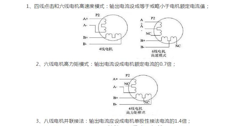 步进电机的接线方法